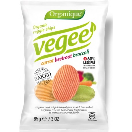 Chips de patatas con hortalizas Vegee, 85 g