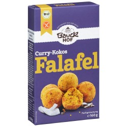 Falafel Curry-Coco sin gluten Bauck