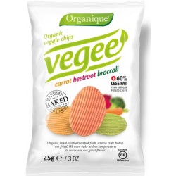 Chips de patatas con hortalizas Vegee, 25 g